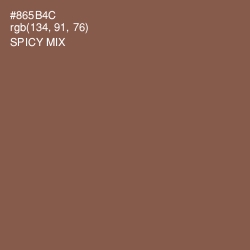#865B4C - Spicy Mix Color Image